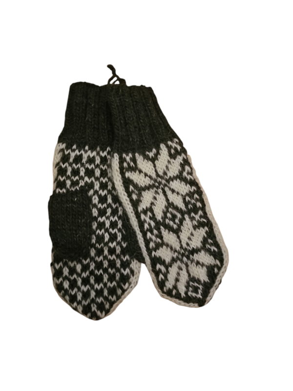 Wool mittens no 19